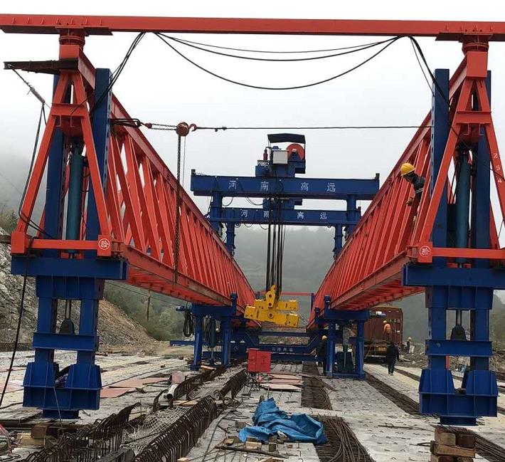 黑龙江邦中建筑材料科技有限公司，双鸭山市集贤县省道工程，采购全新式GYLQ40m-200t架桥机