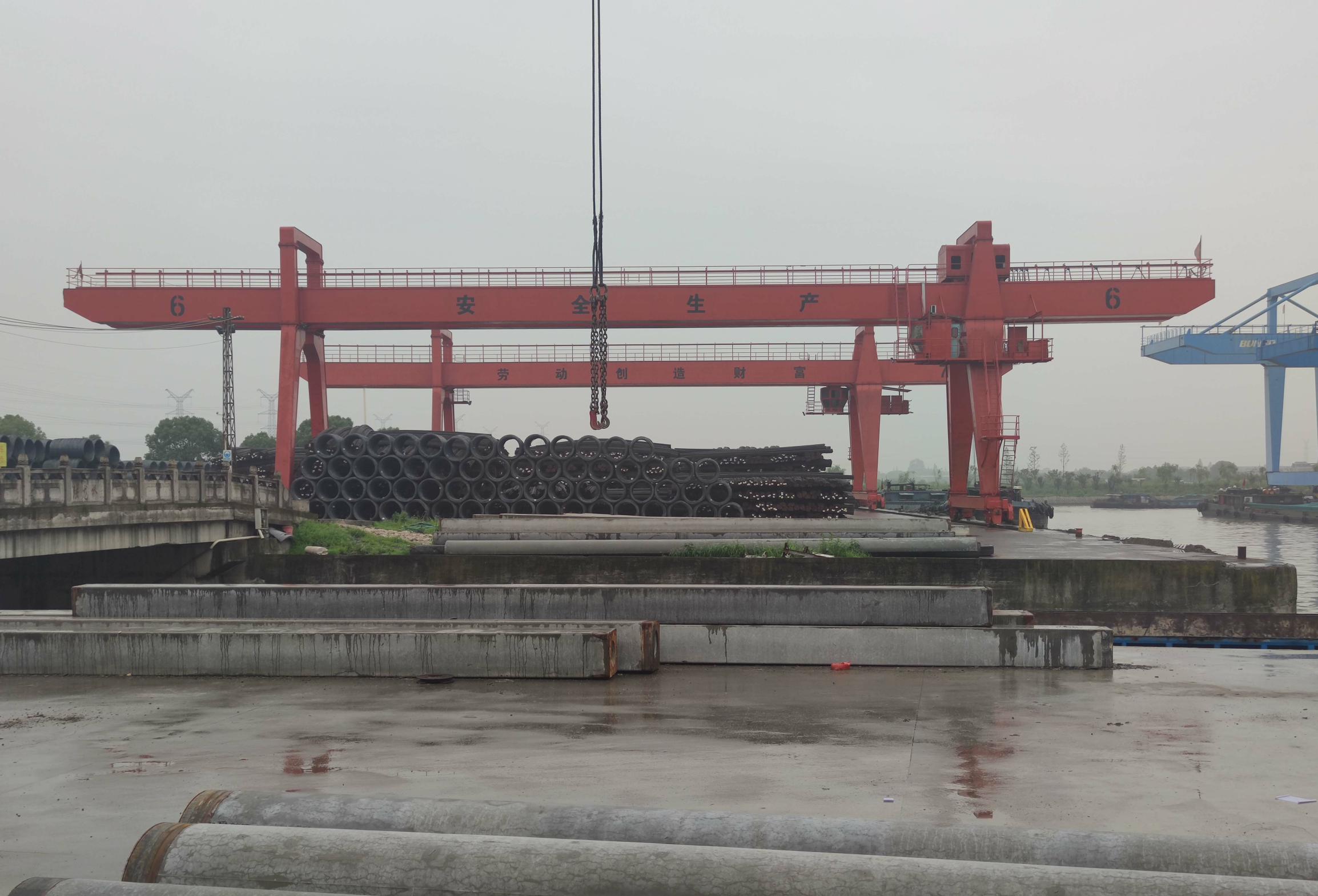 U型双主梁吊钩门式起重机