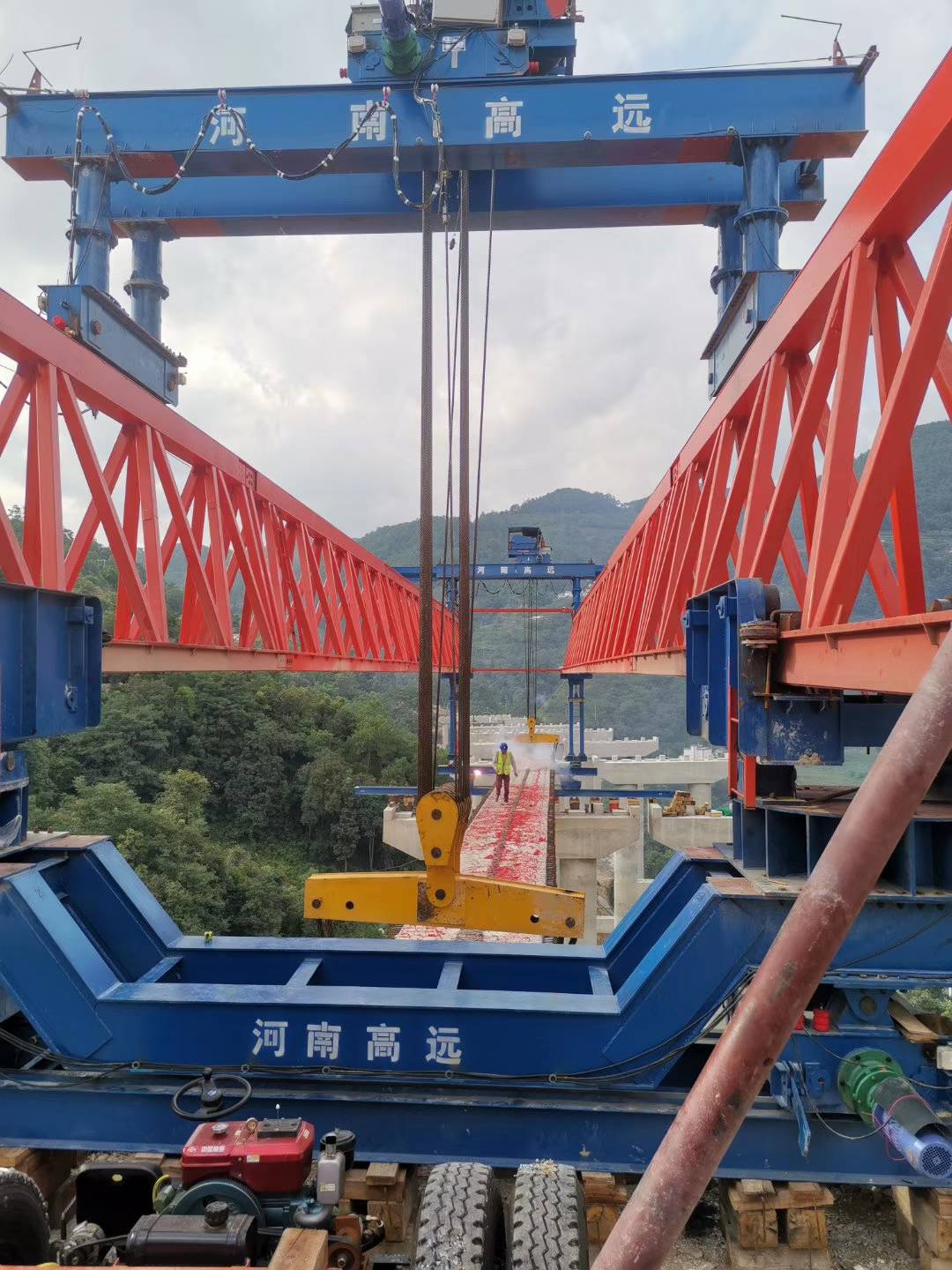 操作GYLQ200T-40M架桥机需要掌握的技术要点