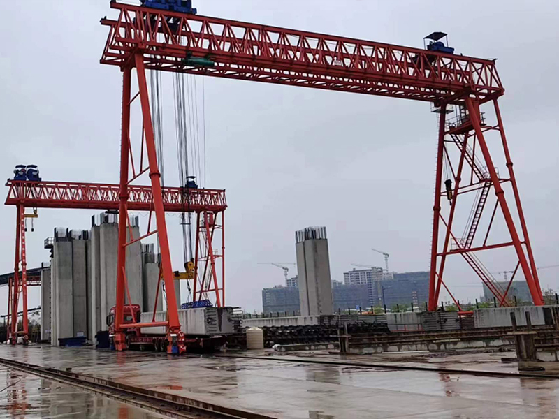 中冶集团赣州赣南大道项目MG160T/10T-30M-21M龙门吊