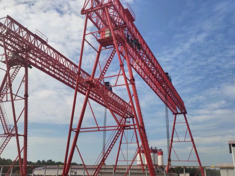 湖南株洲醴娄高速MG100-43M-14M龙门吊MH-40M-9M电动葫芦龙门吊